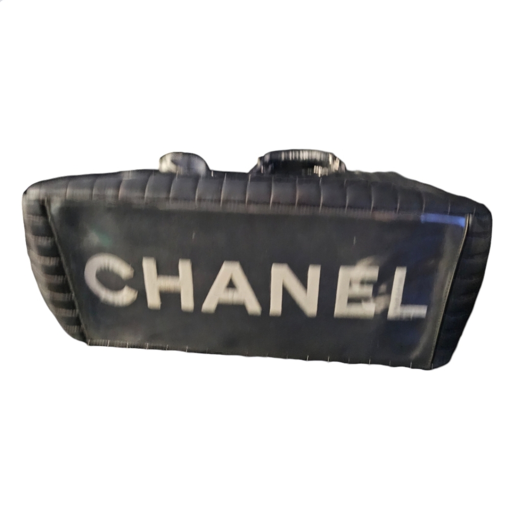 Chanel Black Mademoiselle Quilted Tote - Picture 6 of 6